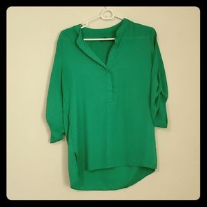 Kelly Green blouse